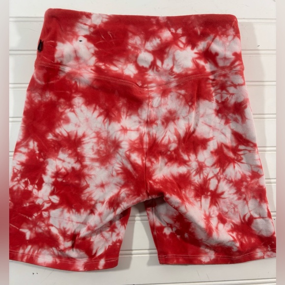 PINK Victoria's Secret Ohio State Buckeyes Biker Shorts Tie Dye Womens Size XS - Picture 13 of 14